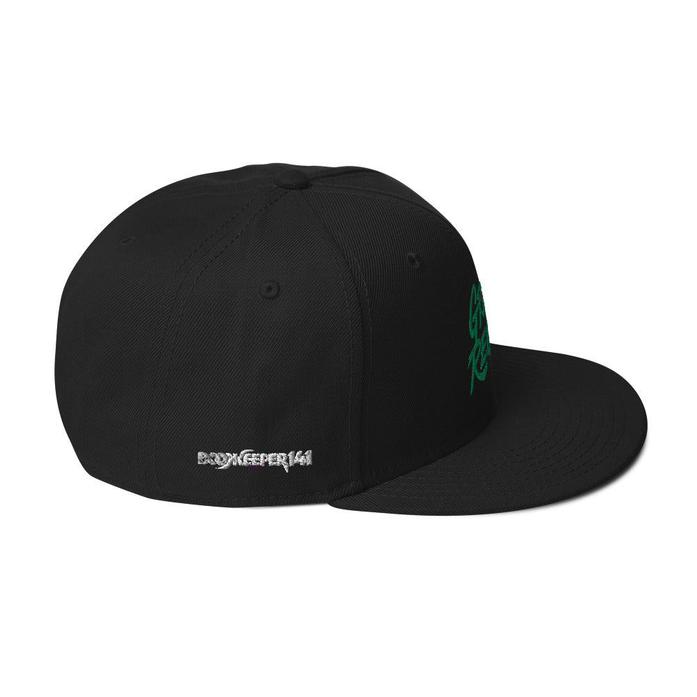 GREEN REGIME Snapback Hat