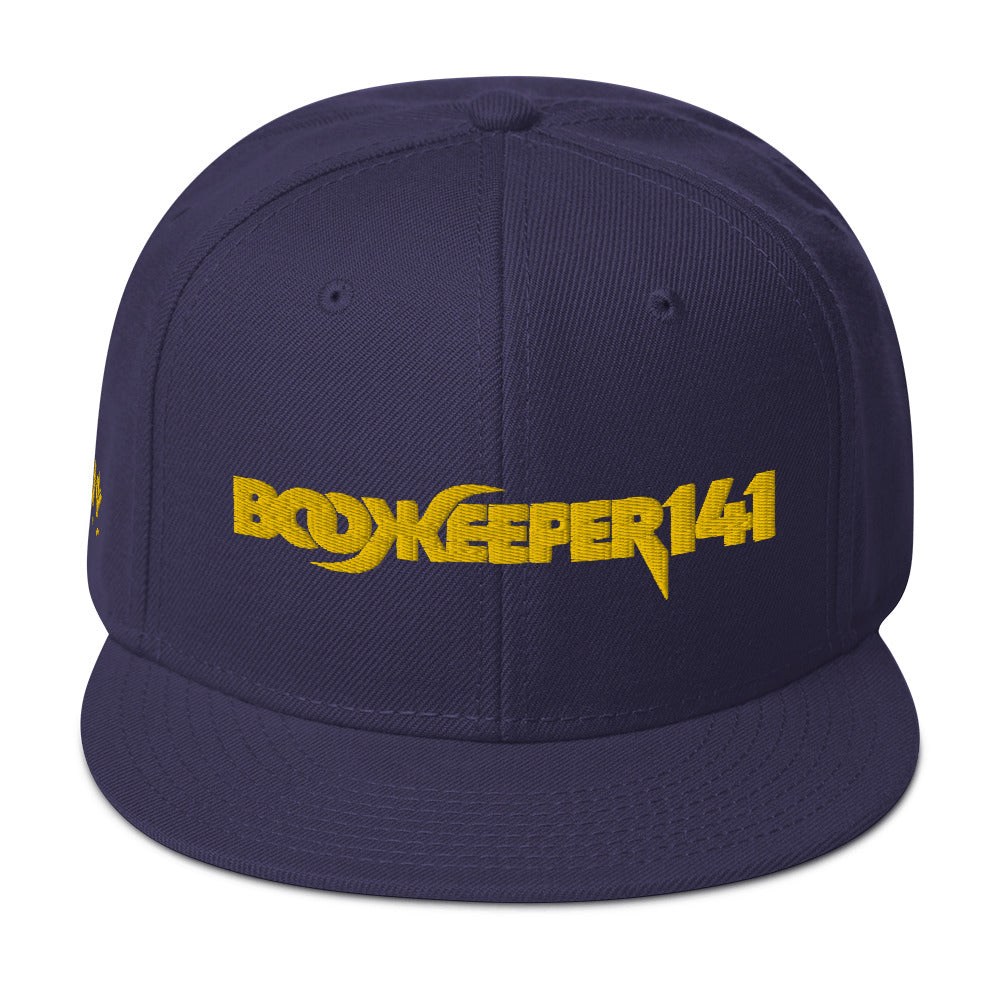 GOLD BOOKKEEPER141 Snapback Hat