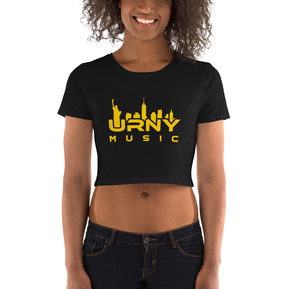 URNY MUSIC Women’s Crop Tee