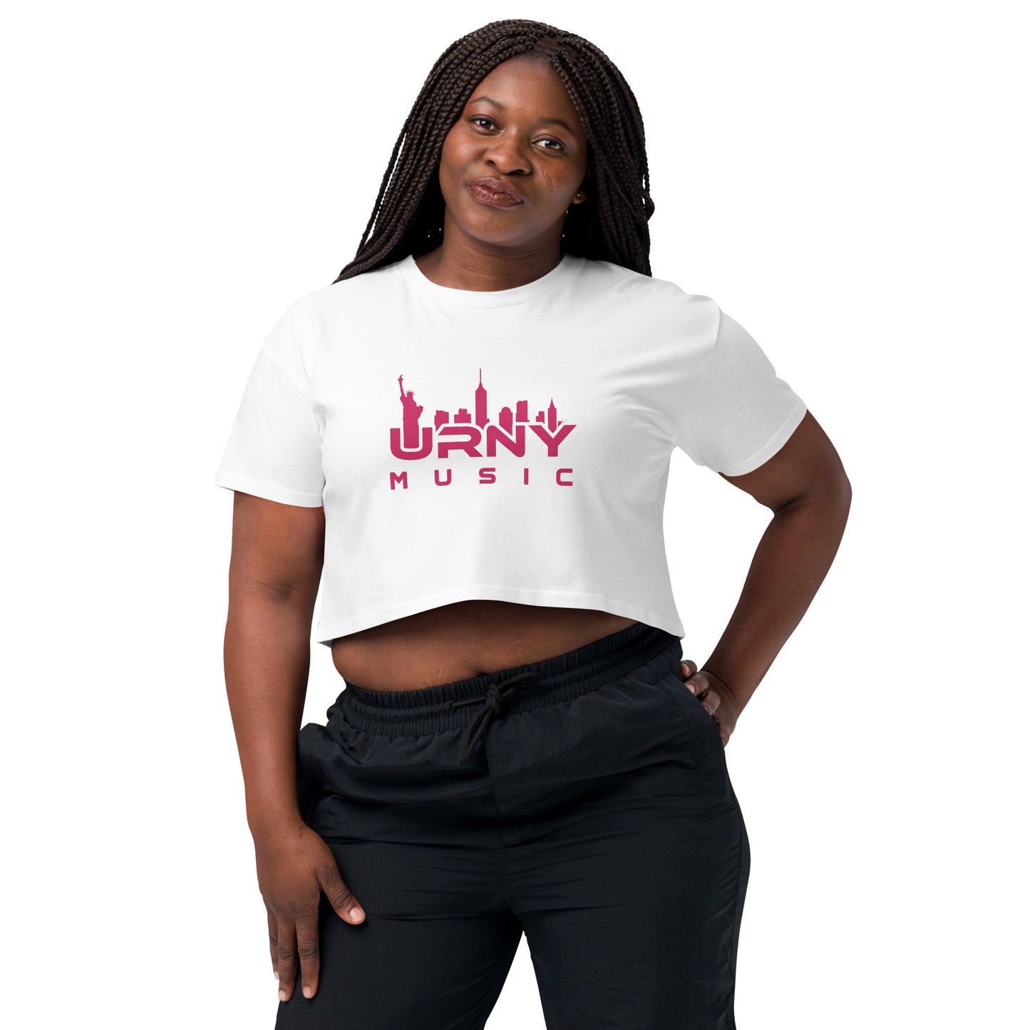 URNY MUSIC Women’s crop top