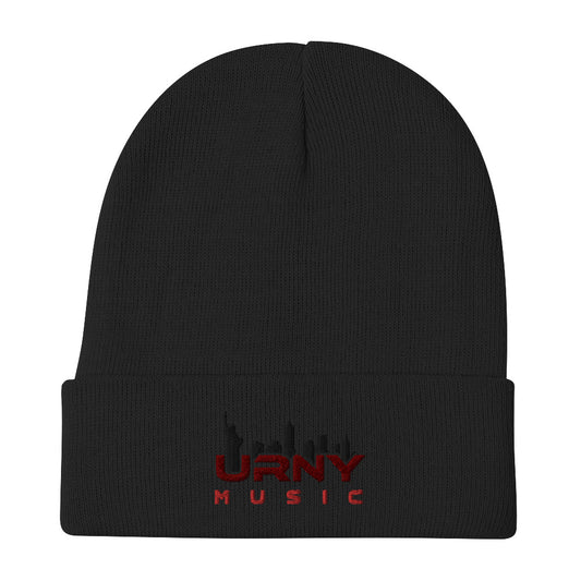 URNY MUSIC Embroidered Beanie