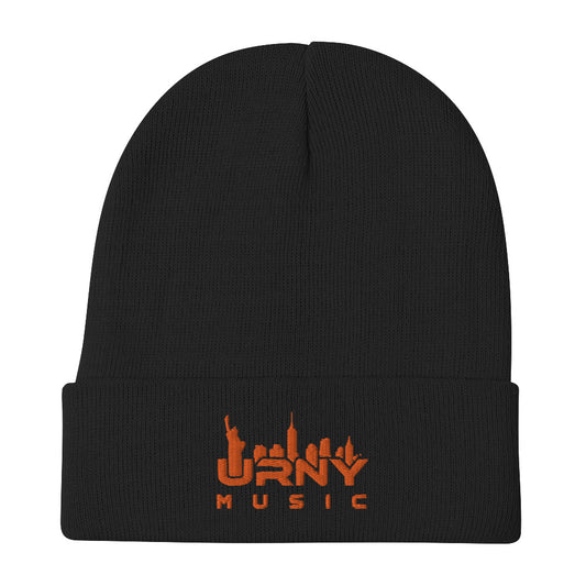 URNY MUSIC HALLOWEEN Embroidered Beanie