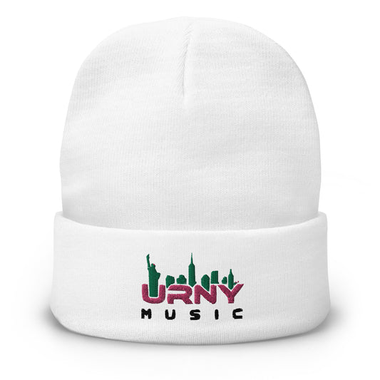 URNY MUSIC XMAS Embroidered Beanie