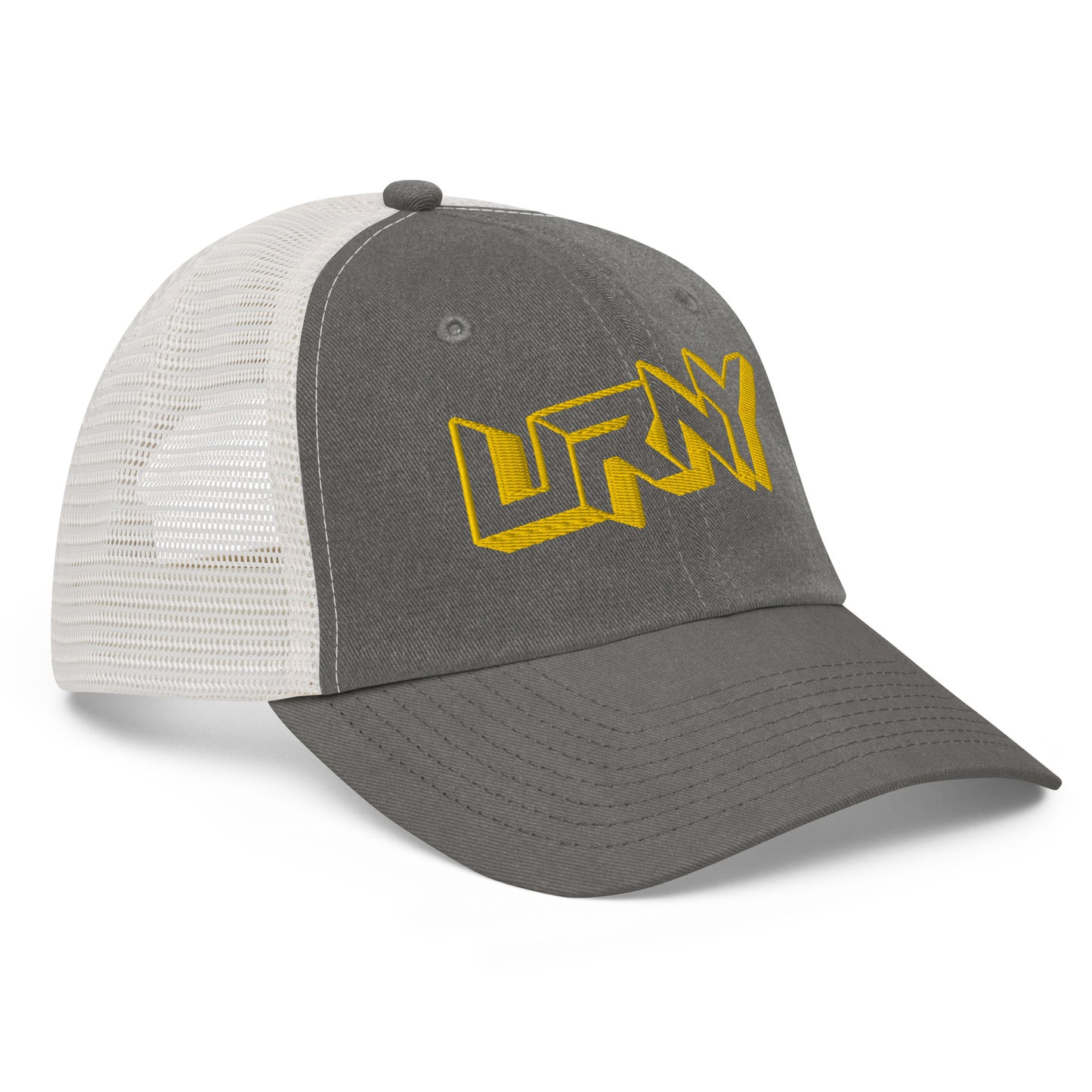 URNY Logo Trucker Pigment-dyed cap