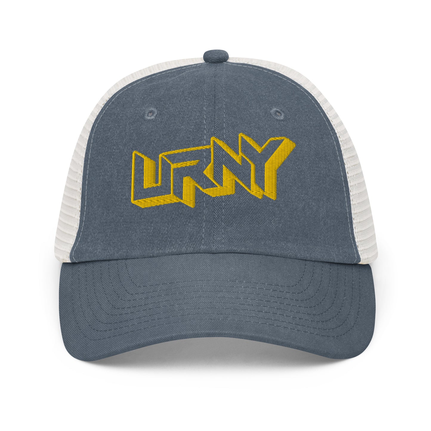 URNY Logo Trucker Pigment-dyed cap