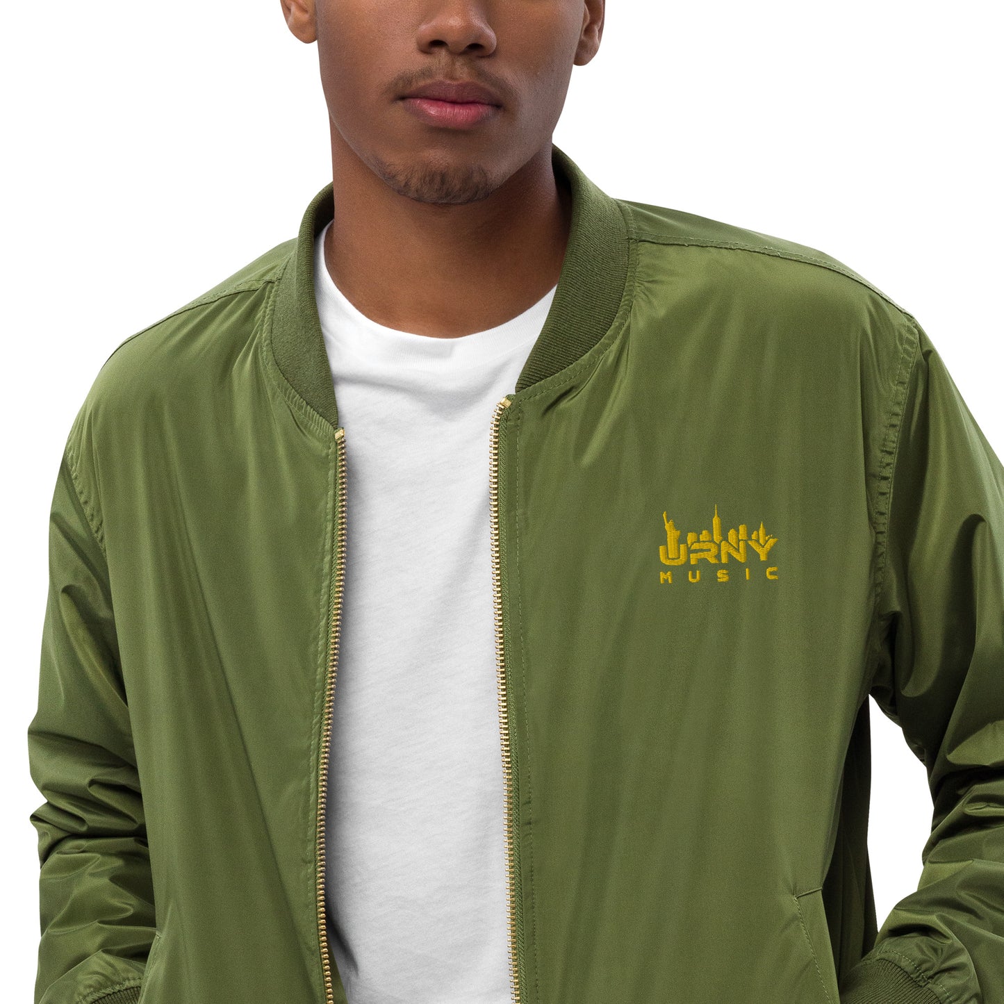 URNY MUSIC Premium recycled bomber jacket