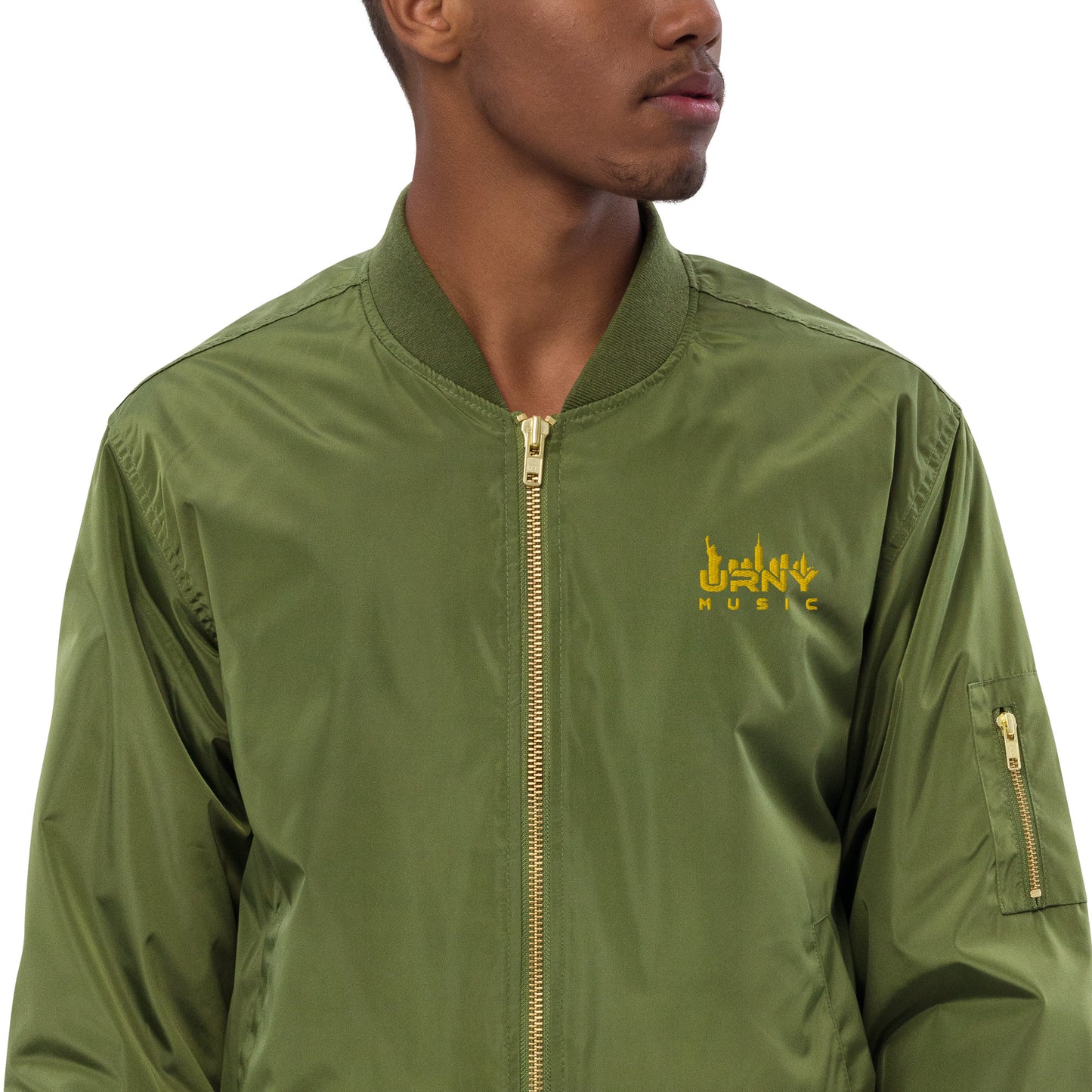 URNY MUSIC Premium recycled bomber jacket