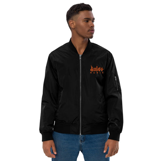 URNY MUSIC HALLOWEEN Premium recycled bomber jacket